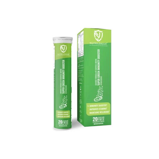 SUPER GREEN IMMUNITY BOOSTER EFFERVESCENT