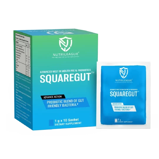 SQUAREGUT SACHET – ADVANCED MELT-IN-MOUTH PRE & PROBIOTIC